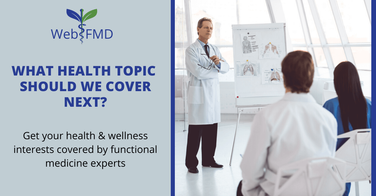 What Health Topic Should We Cover Next? March 2020 What Health Topic Should We Cover Next? March 2020